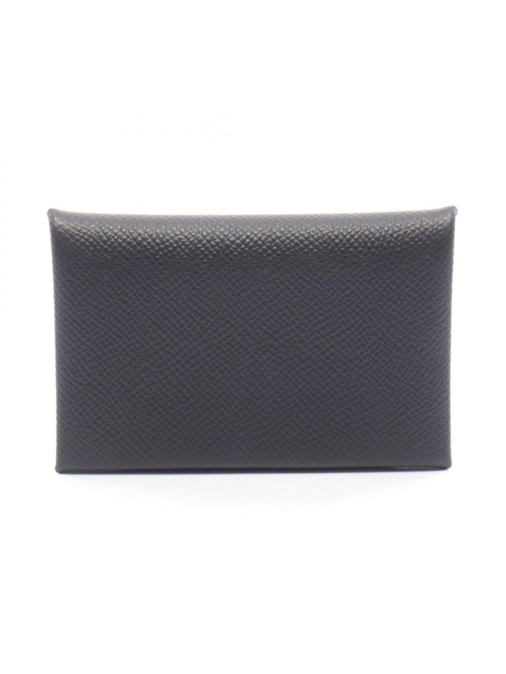 Hermes Coin Purse Calvi Black Calfskin